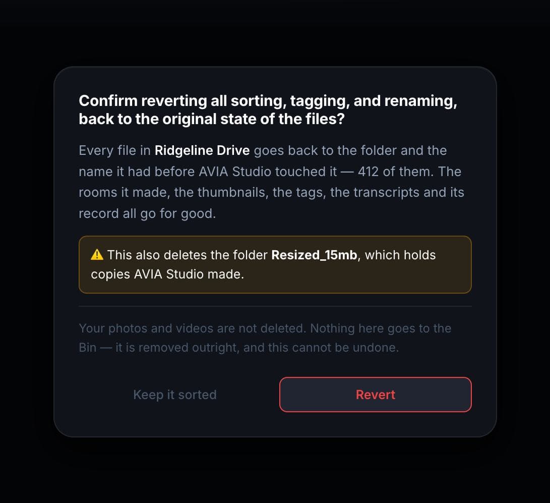 Revert