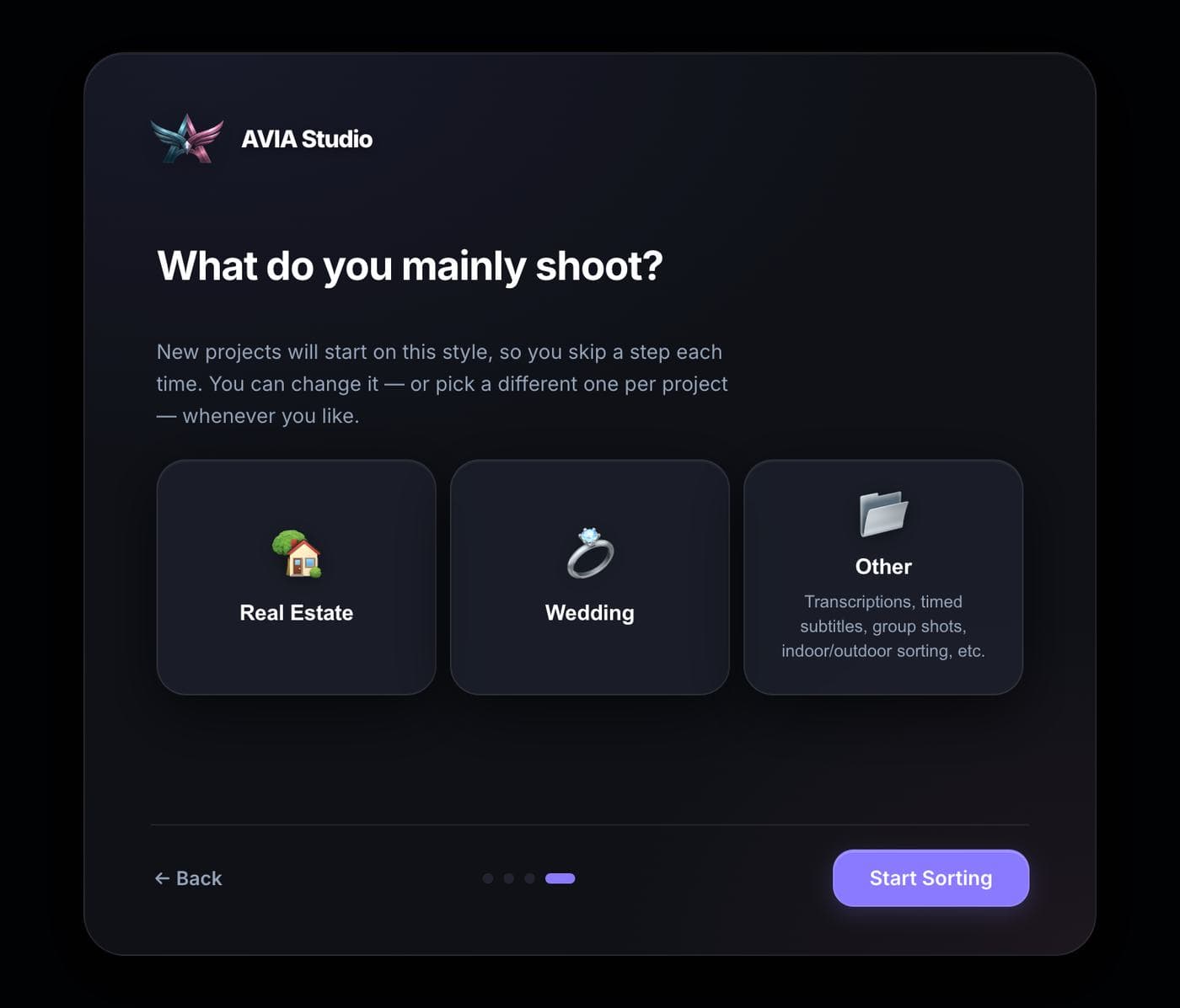 What do you mainly shoot?