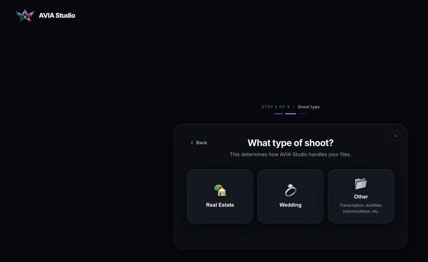 What type of shoot?
